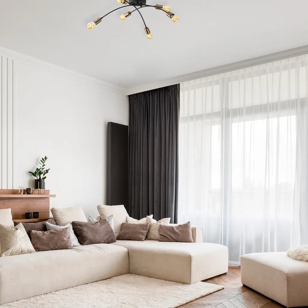 Opviq Banana 1142 Lampadario Nero: Il Must-Have per la Casa 2026