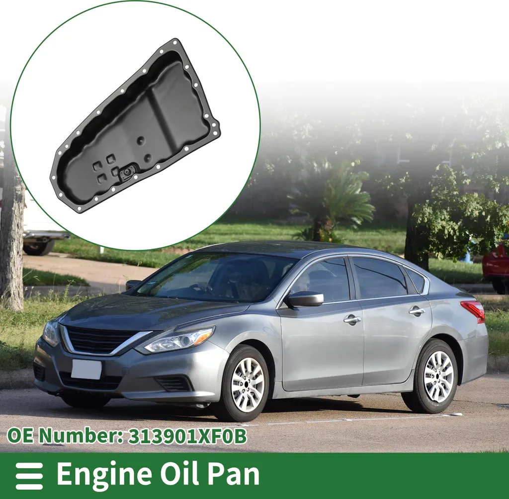 Carter de Transmission en Fer Noir pour Nissan Altima 2.5L 313901XF0B