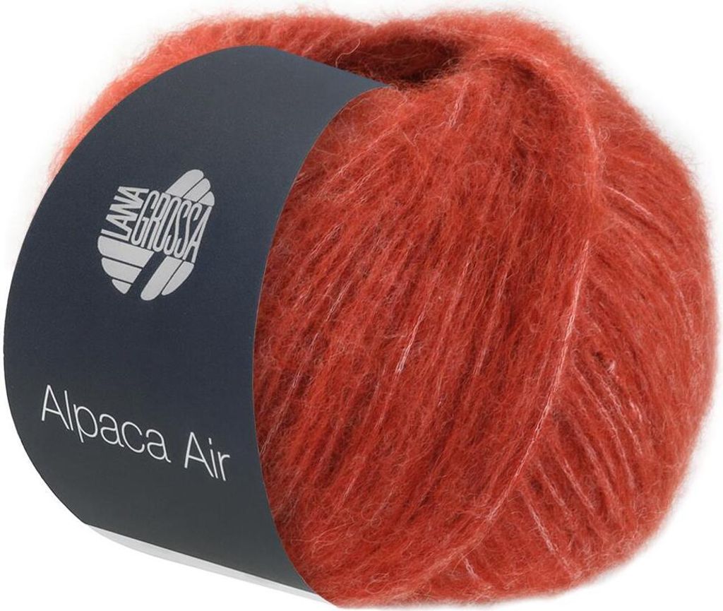 Lana Grossa - Alpaca Air 0019 rostrot Produktbild 