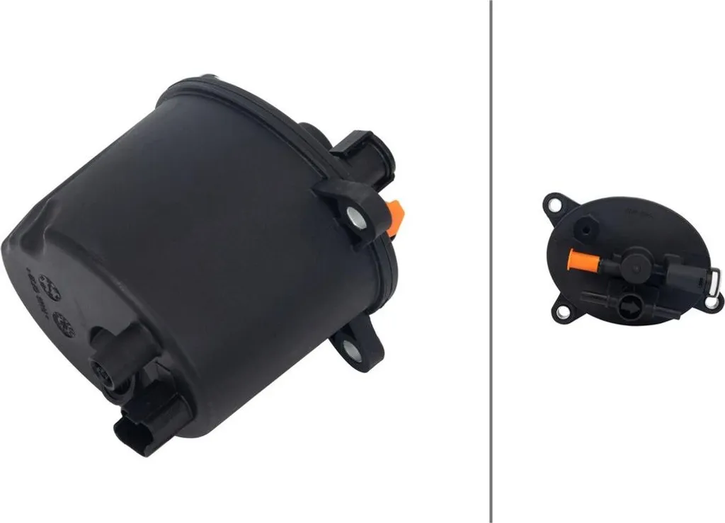 Filtre en ligne HELLA Ø 129 mm : filtration gasoil Land Rover Freelander