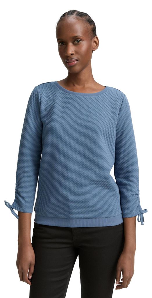 Felpa da donna in denim TOM TAILOR Immagine del prodotto 