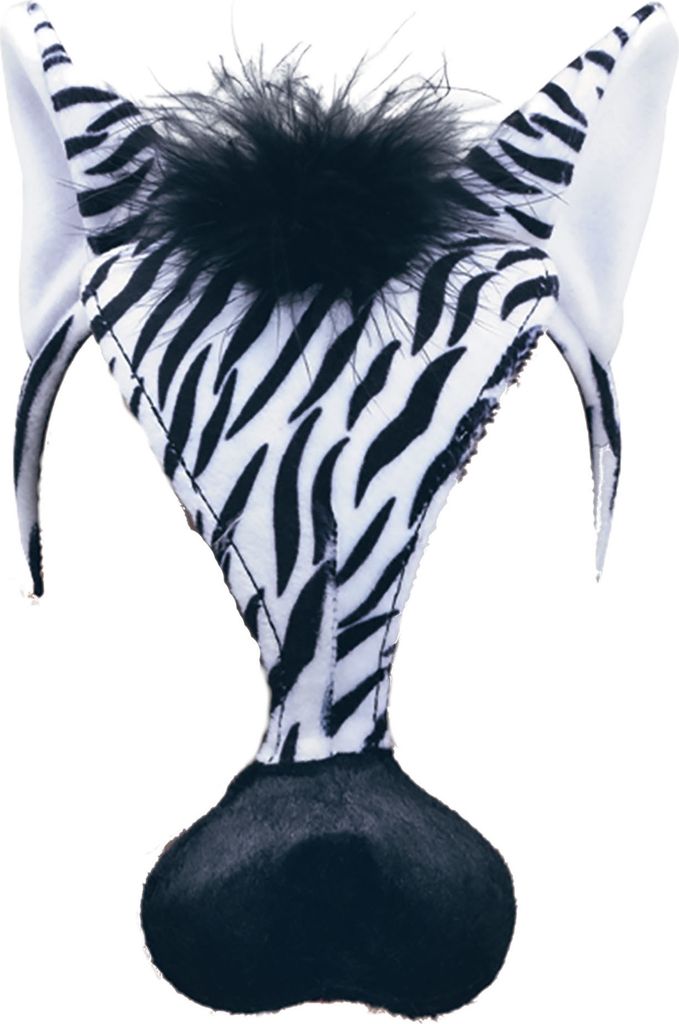 Bristol Novelty Uni Zebramaske mit Sound BN1390 Produktbild 