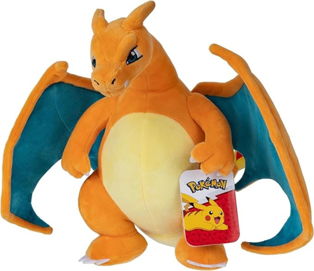 Pokémon Plüschfigur Glurak 30 cm Obrázok produktu 