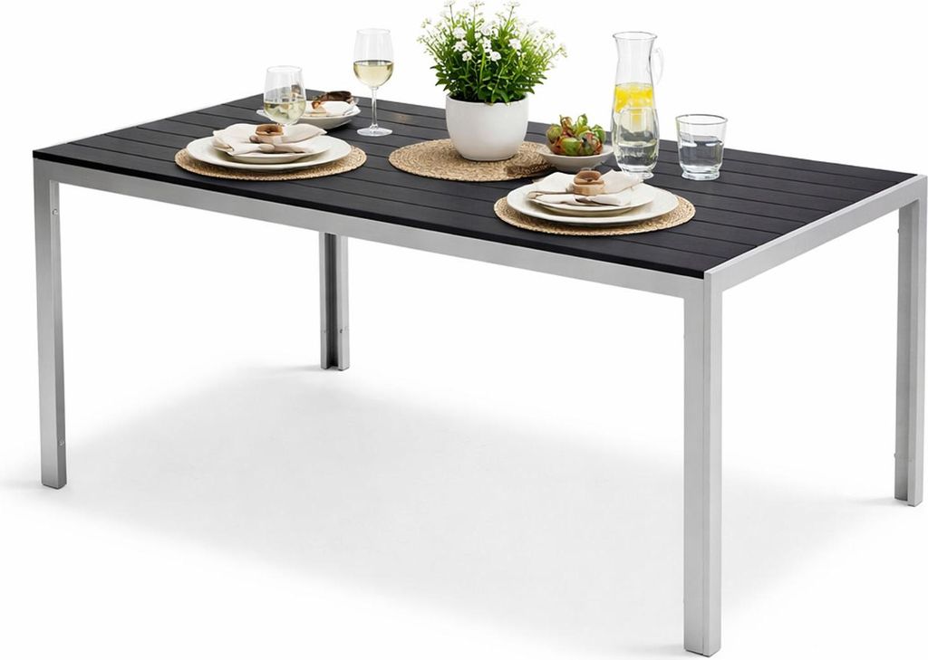 Alu Nonwood Gartentisch Esstisch Outdoortisch Produktbild 