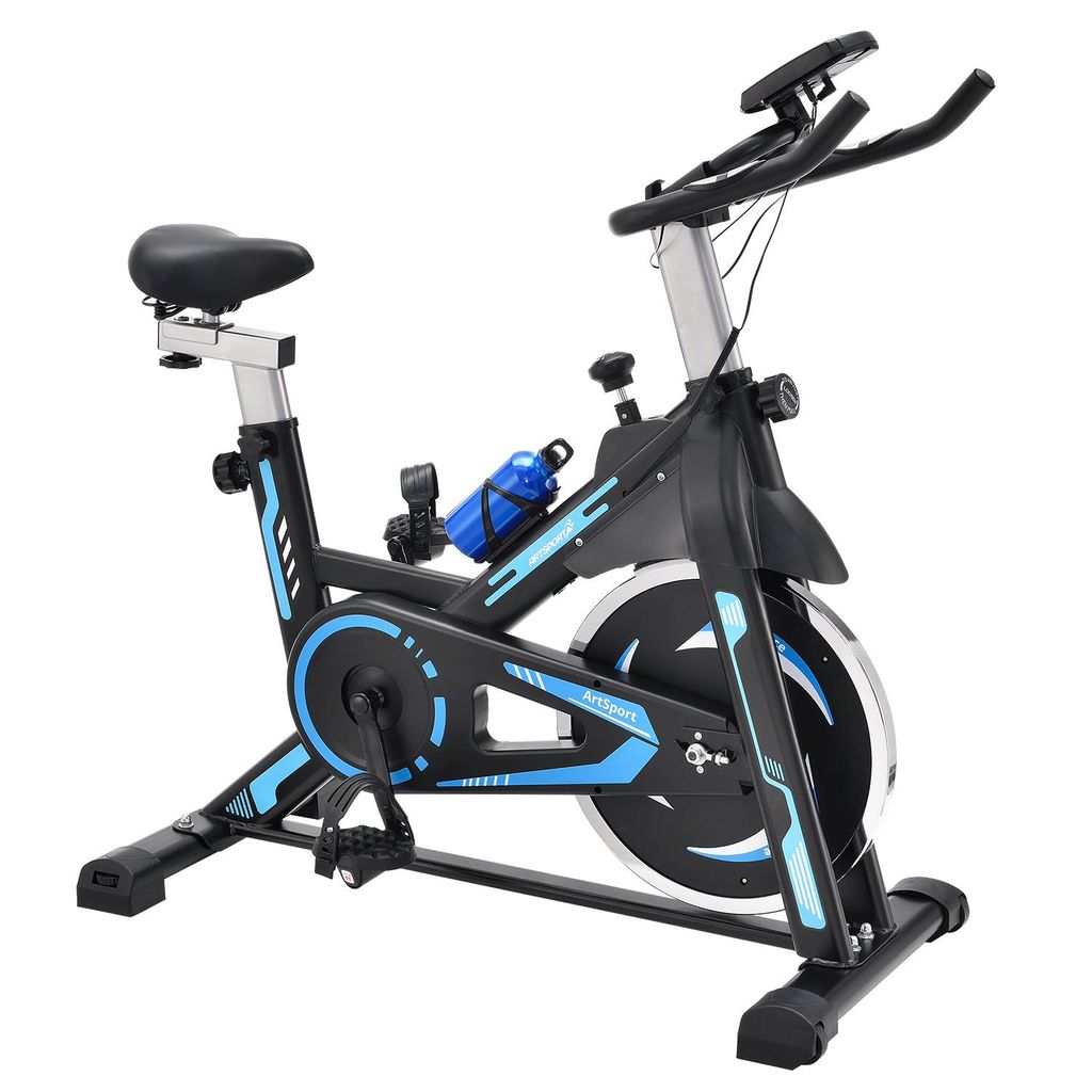 Speedbike Heimtrainer Ergometer Indoor Cycling Fahrrad Fitness Klappbar bis150kg