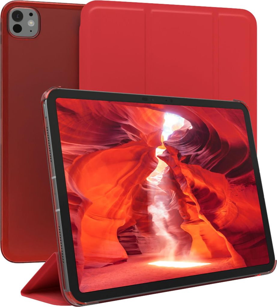 EAZY CASE Smartcase für Apple iPad Mini 6 (2021) Tabletcase Bookcover Smart Flipcase magnetisch Weiß