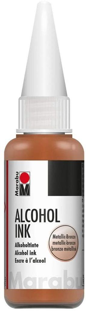 Marabu permanente Tinte Alcohol Ink metallic-bronze 20 ml