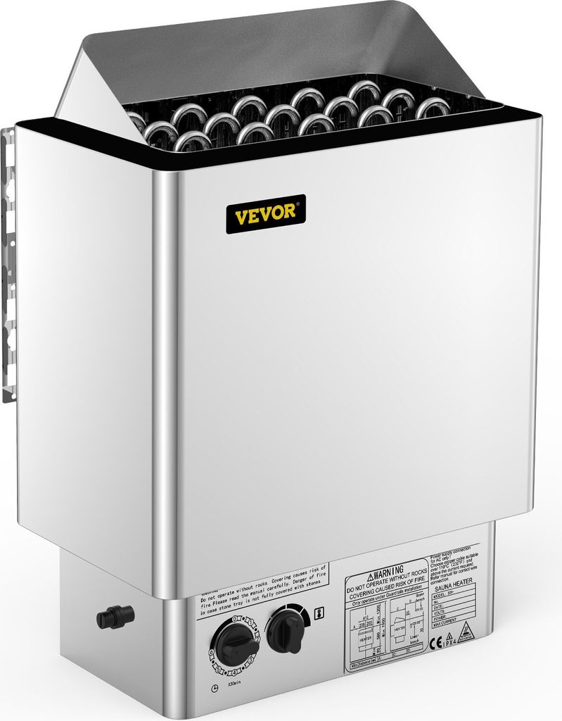 Saunaofen Saunaheizgerät Sauna Ofen elektrisch Saunaheizung 9 kW Edelstahl