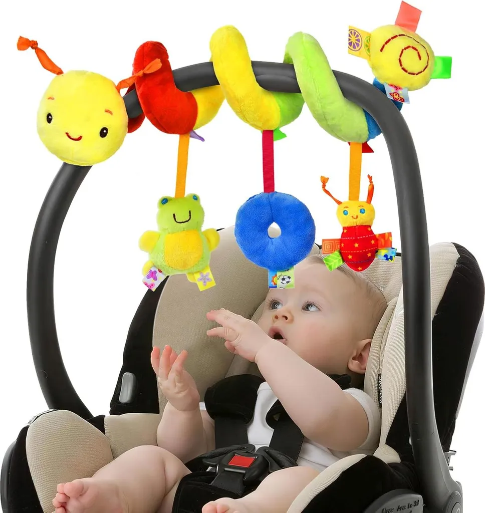Jouet d'éveil voyage pour lit et poussette - Occuper bébé en sortie