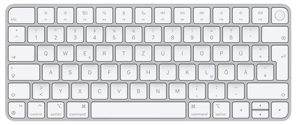 Apple MK293D/A Apple Magic Keyboard mit Touch ID (deutsch) Image du produit 
