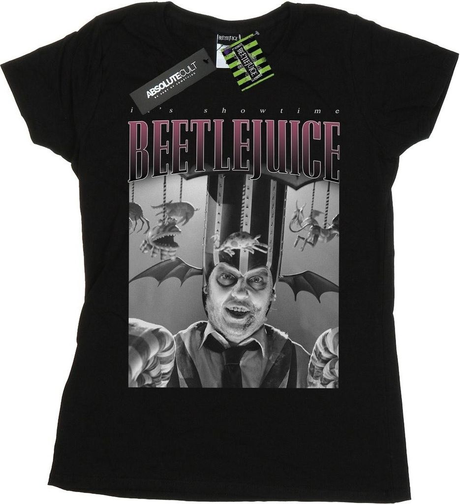 Beetlejuice - T-Shirt für Damen BI12136 (S) (Schwarz)