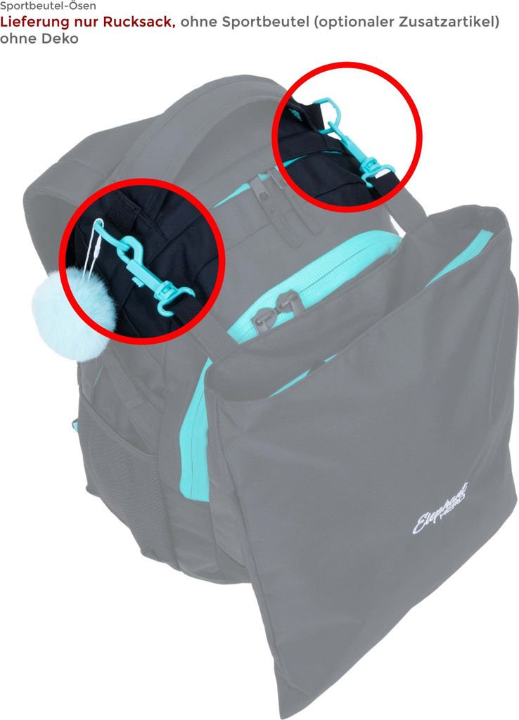 Schulrucksack Elephant Hero Signature Rucksack Mädchen Produktbild 9
