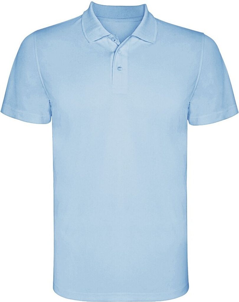 Roly - "Monzha" Poloshirt für Herren kurzärmlig PF4298 (L) (Himmelblau)