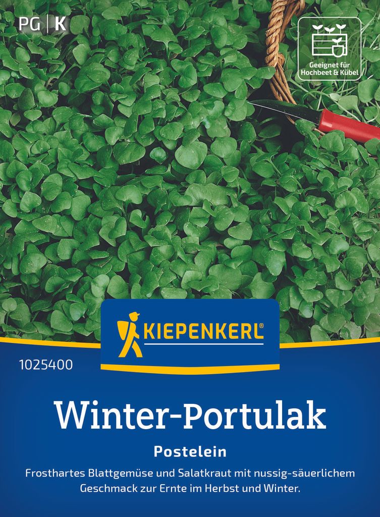 Kiepenkerl Portulaksamen Postelein Claytonia perfoliata 15-20 lfd. Meter