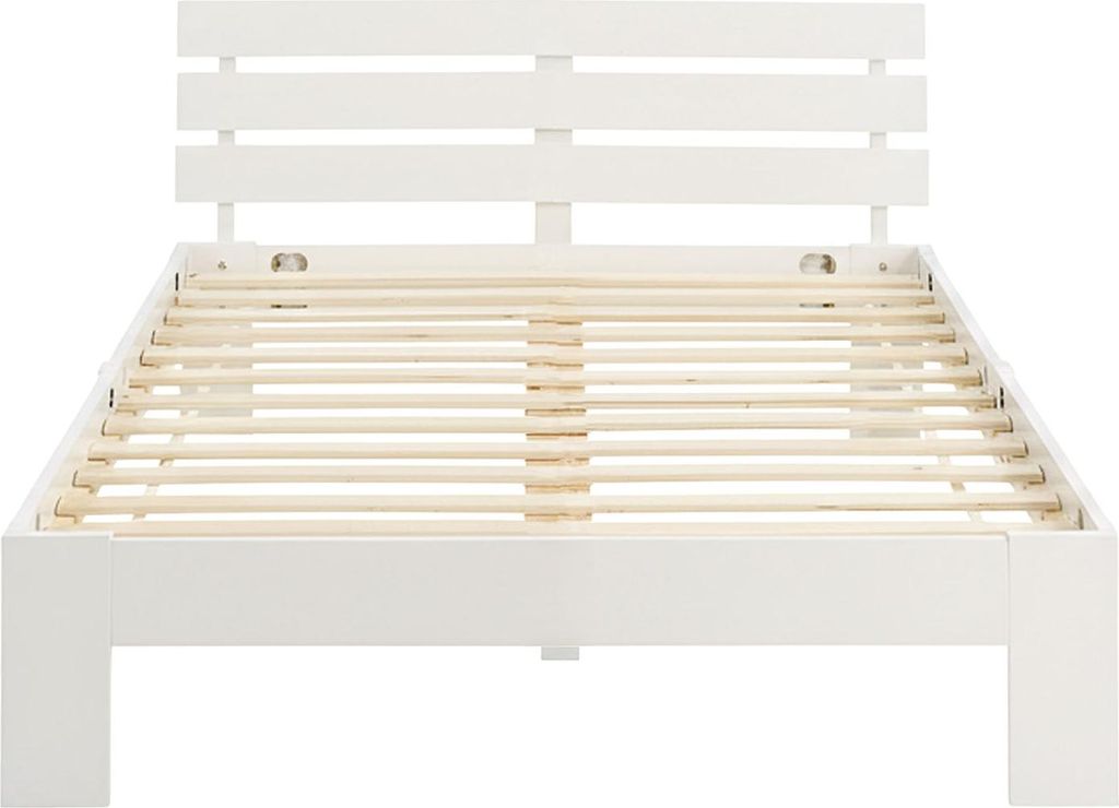 Homestyle4u Holzbett 120x200 Jugendbett Doppelbett mit Produktbild 
