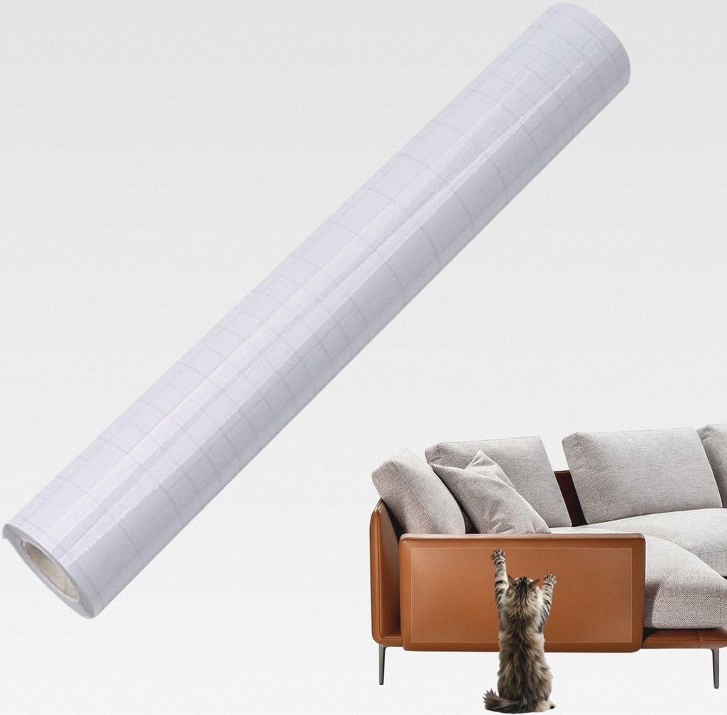 Kratzschutz Für Möbel Katze,Möbelschutz Gegen Katzenkratzer,Selbstklebende Transparente Abdeckung Zum Schutz Von Wohnzimmer Home Office Sofa Tis...