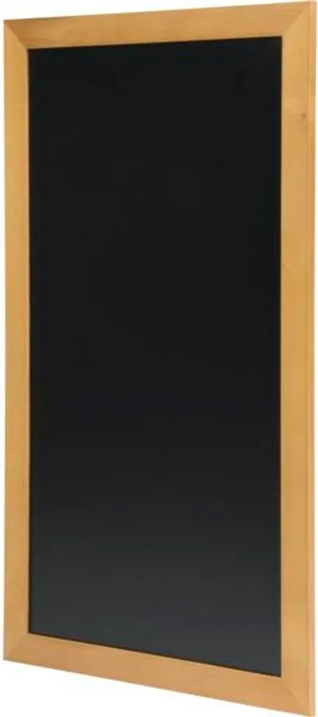 Panneau mural aspect teck Securit 100x56 cm robuste et durable