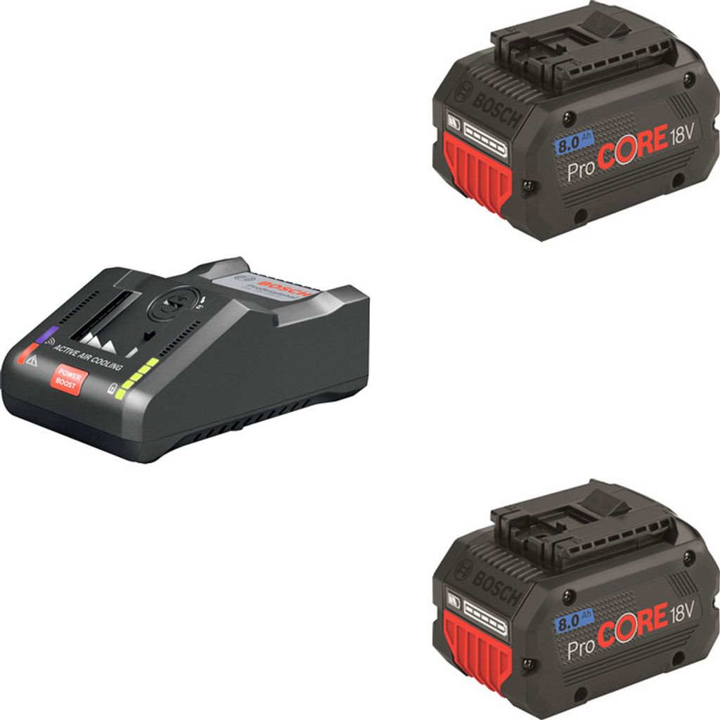 Bosch 2x ProCORE18V Akku 8.0Ah + GAL 18V-160 Produktbild 38