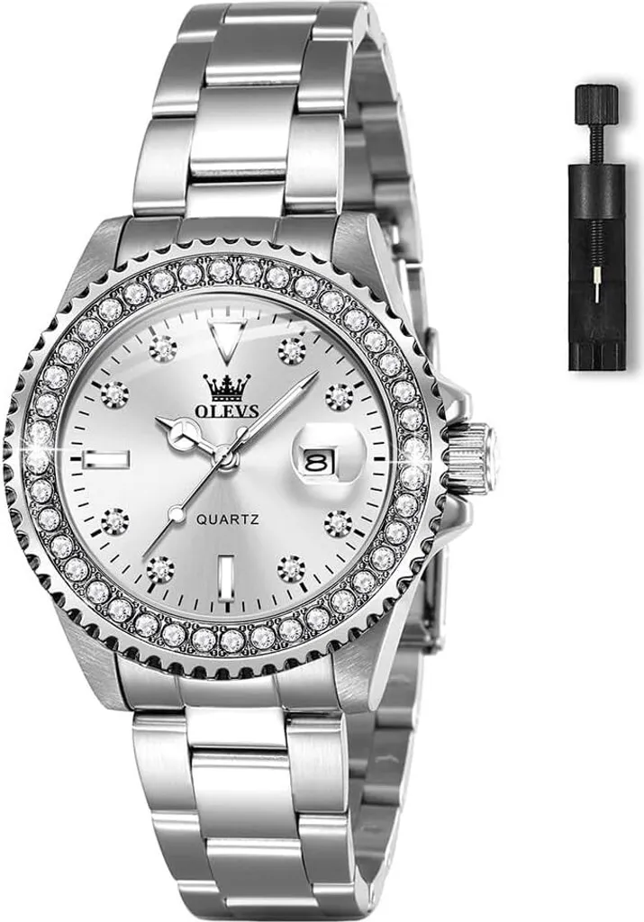 Orologio Quarzo Donna Acciaio Inox 316L Impermeabile | Alta Qualità