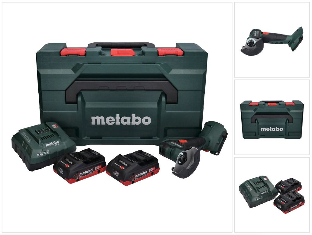 Meuleuse d'angle sans fil Metabo CC 18 LTX 18 V 76 mm sans Image du produit 