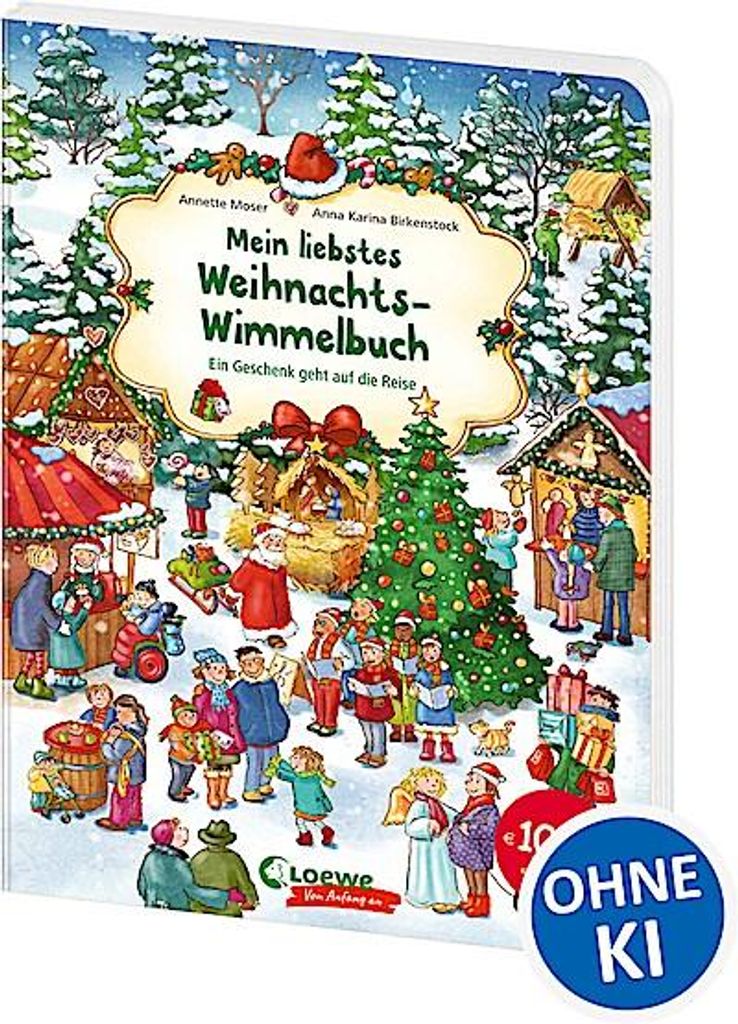 Mein liebstes Weihnachts-Wimmelbuch Immagine del prodotto 
