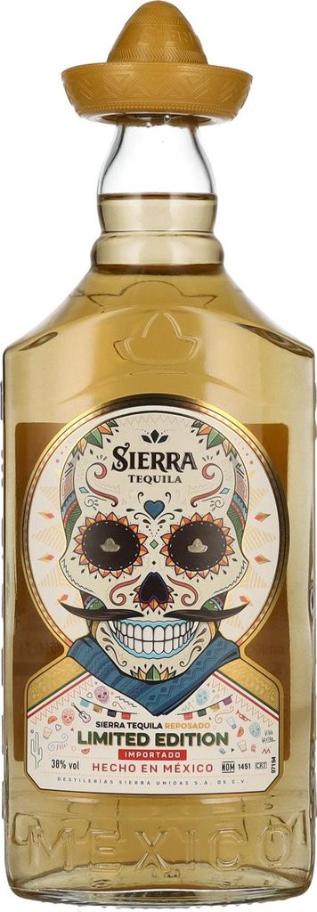 Sierra Gold Reposado Tequila 38% Vol. 0.7L Produktbild 