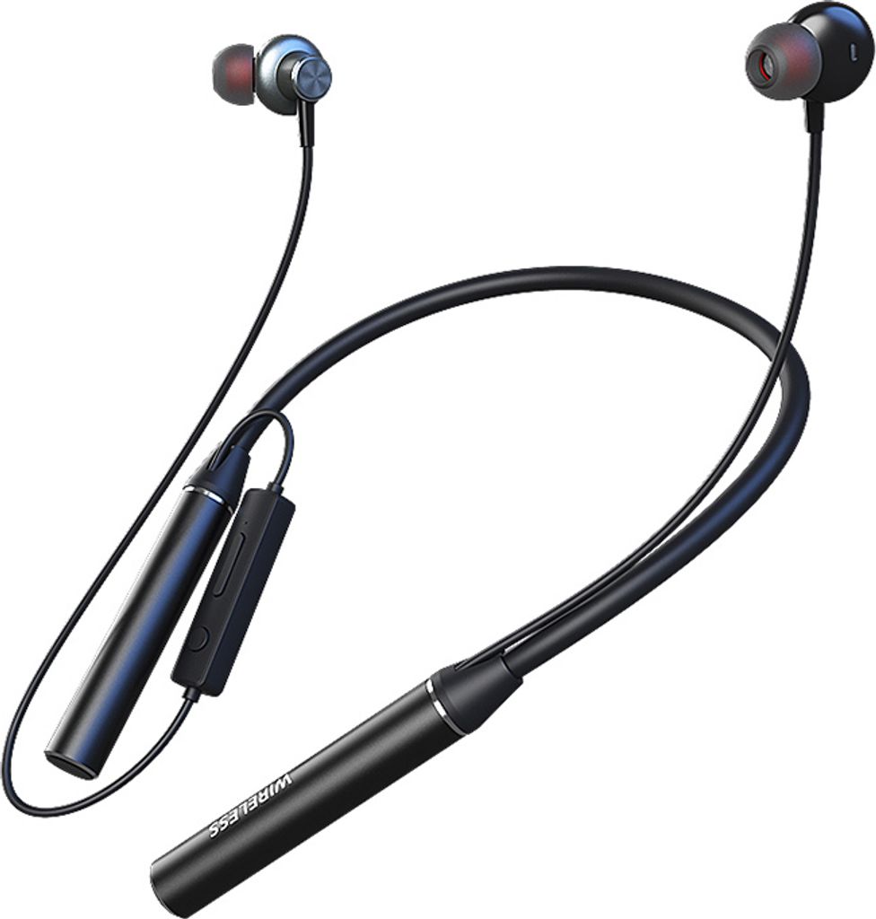 180 Stunden Akkulaufzeit Bluetooth-Headset kabelloses Bass-Headset mit Mikrofon Stereo-Sound Nackenbügel-Headset Sport-Headset, kann TF-Karte einl...
