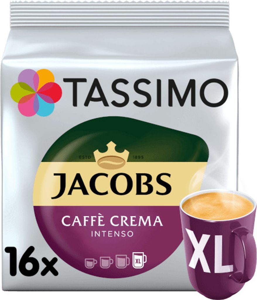 Tassimo Jacobs Caffè Crema Intenso XL | 16 T Discs, Produktbild 6