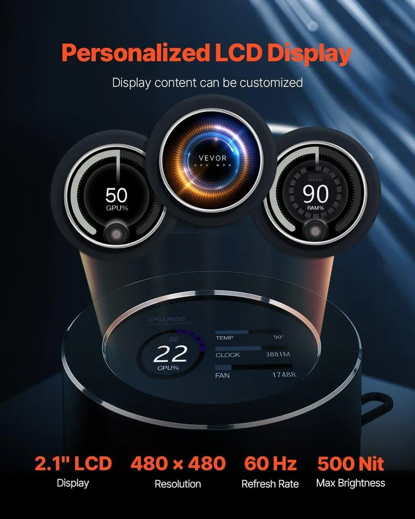 Solution Anti-Chaleur CPU : Watercooling AIO ARGB 3 Ventilateurs PWM - 3