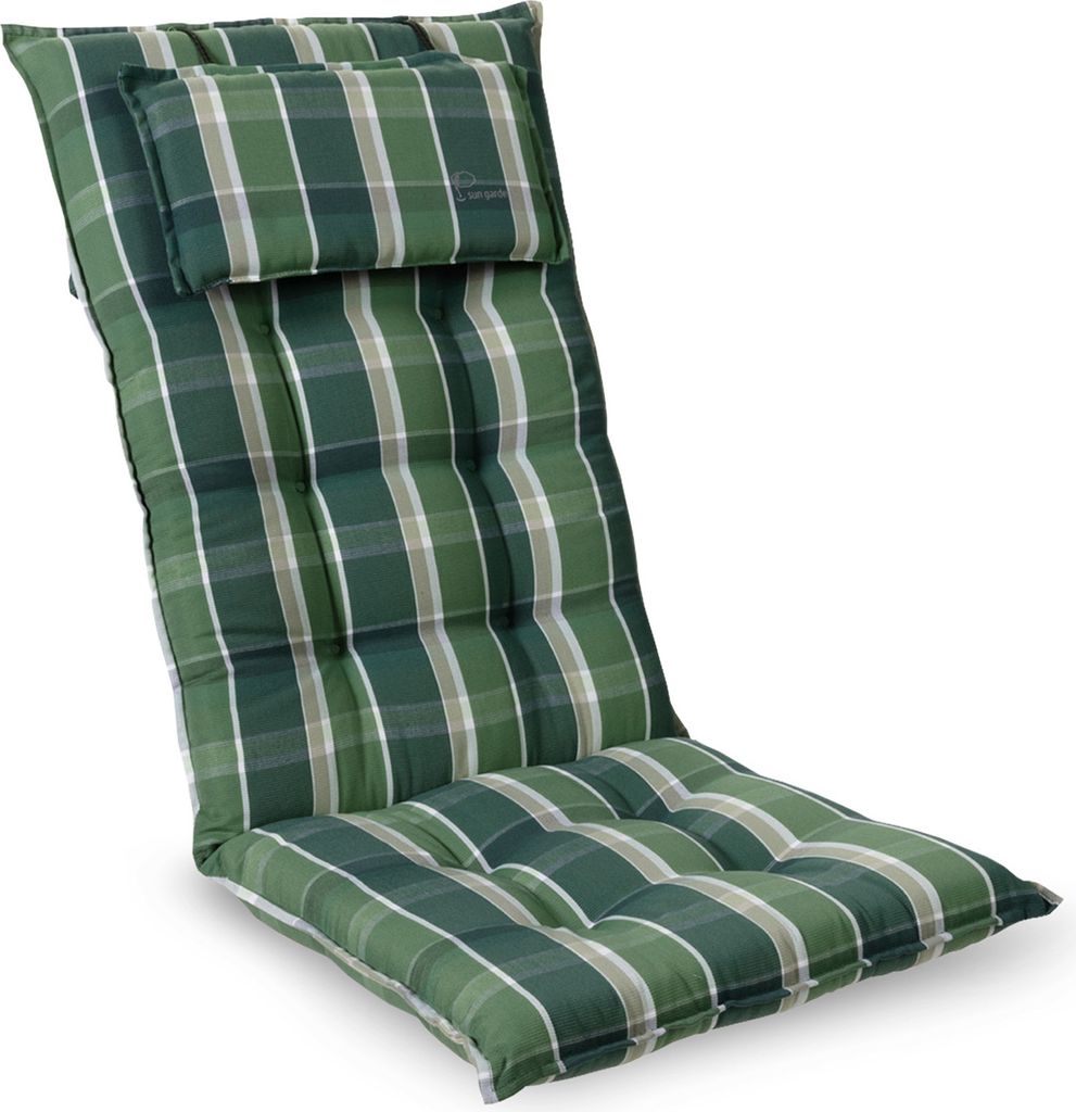 Homeoutfit24 Sylt Gartenstuhlauflagen Hochlehner, 1er Set,  Produktbild 1