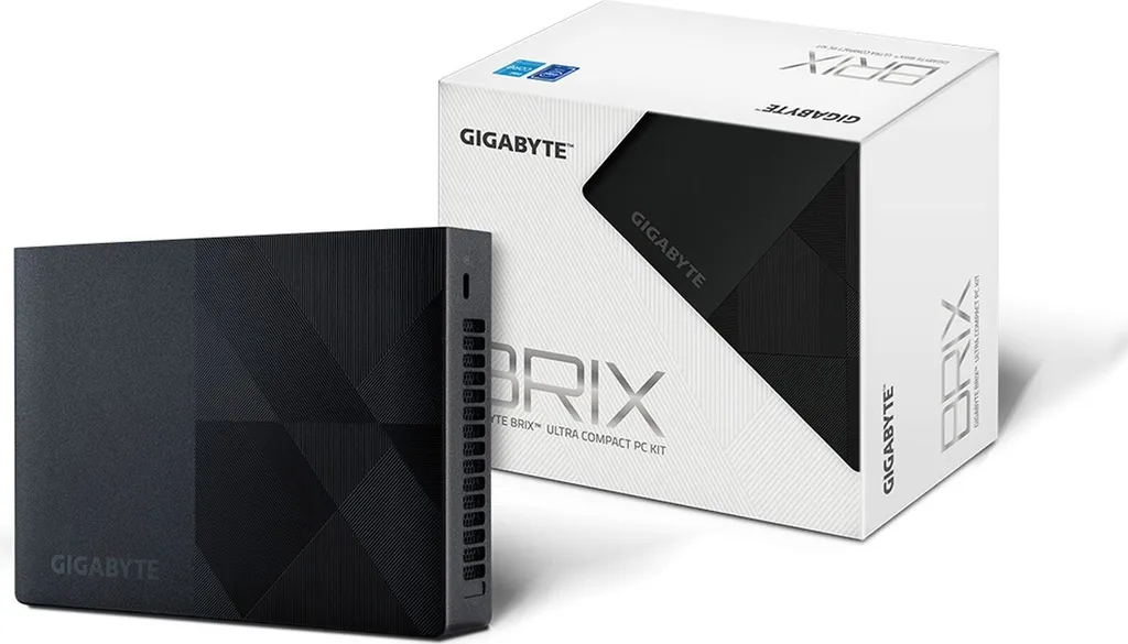 Gigabyte BRIX GB-BNIP-N200 Barebone PC Mini Ultra Compact Performant