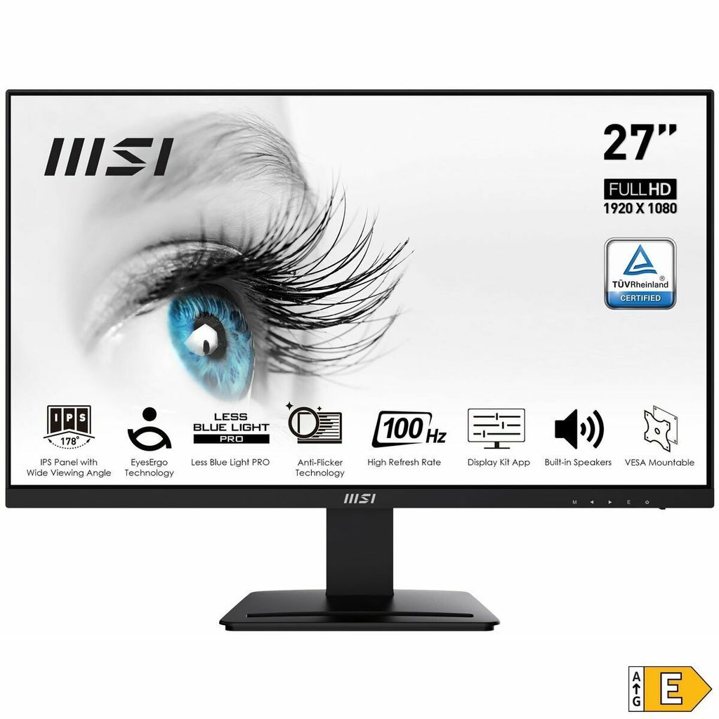 MSI PRO MP273A PACANTLA PRO PC 68,6 cm (27") 1920 x 1080 Zdjęcie produktu 5