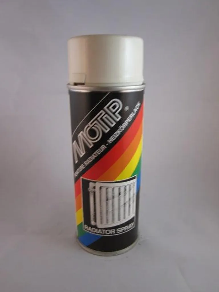 Peinture radiateur Motip Lak Crème 400 ml - Laque haute température