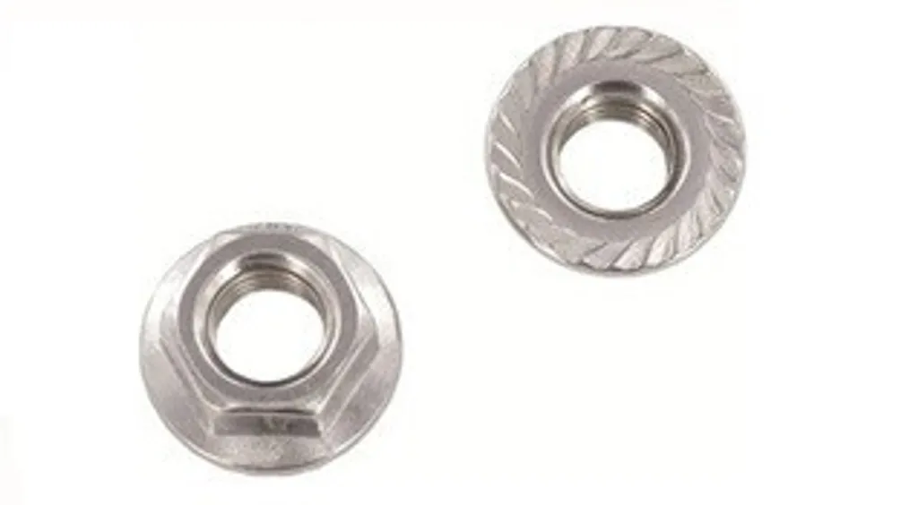 Écrou M12 inox A2 DIN 6923 idéal pour structures extérieures et bois
