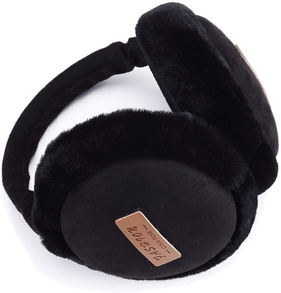 PRETYZOOM Kunstpelz Ohrenschützer Winter Warme Ohrhüllen im Freien Stirnband Süße Karotte Weiche Flauschige Plüsch Ski Ohrenschützer für Frauen Mädchen 