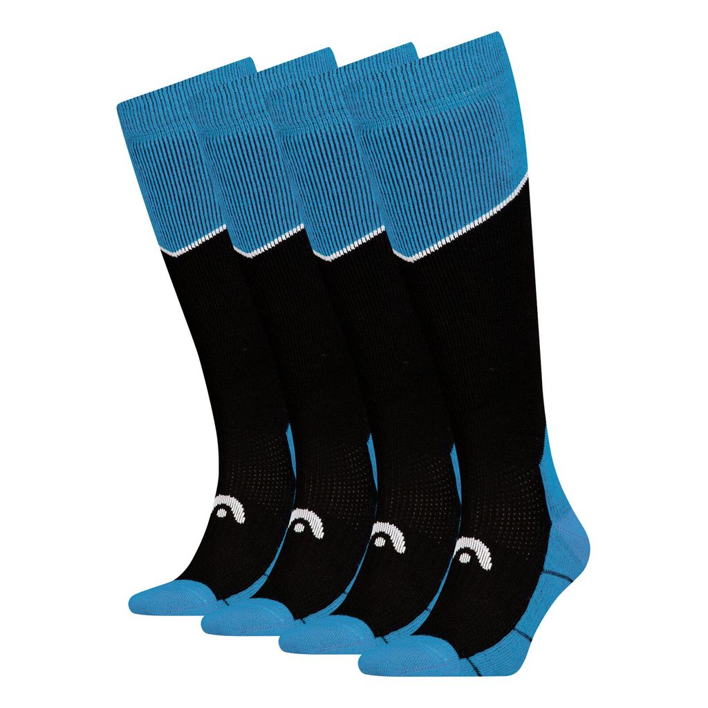 2 Paar HEAD Uni Skisocken Ski Kneehigh Socks