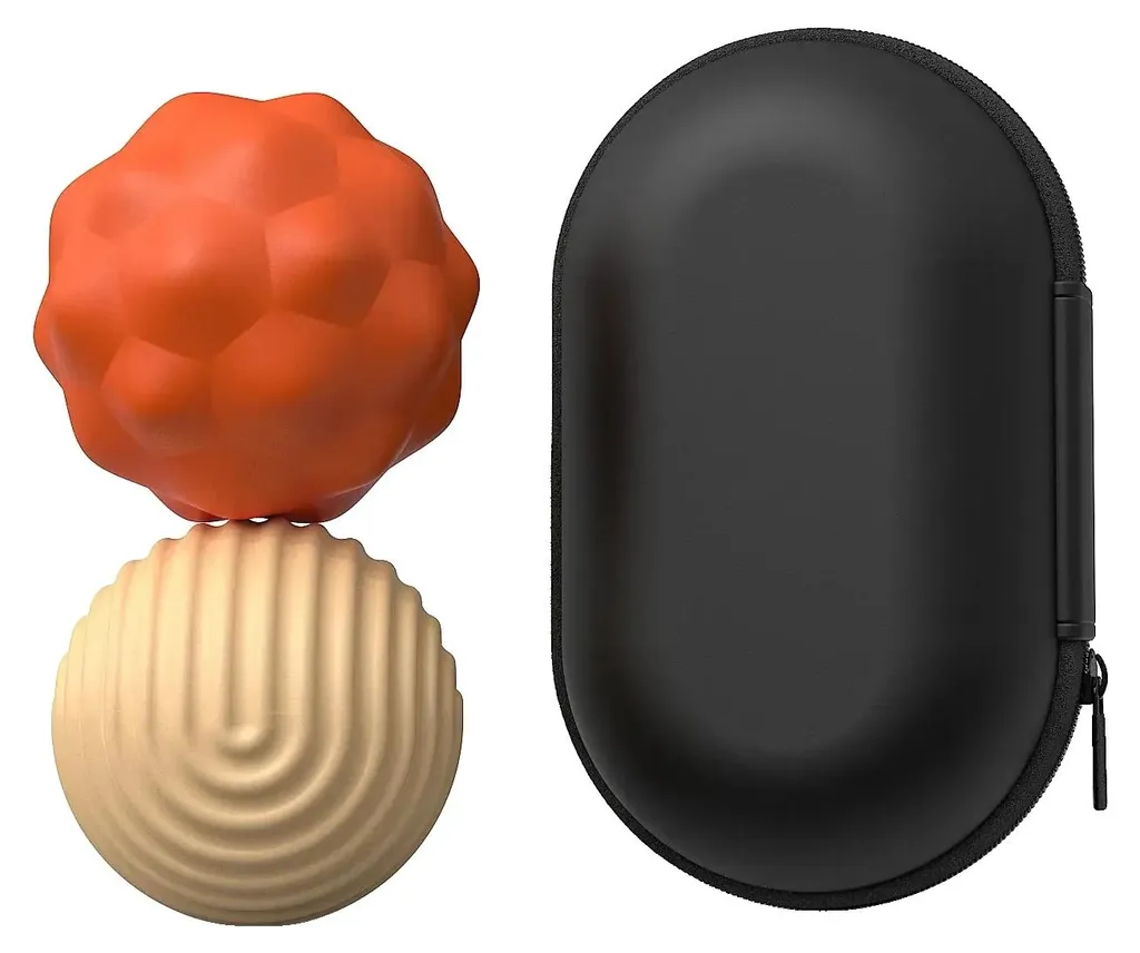 Balles d'exercice mains anti-stress orange portables haute qualité