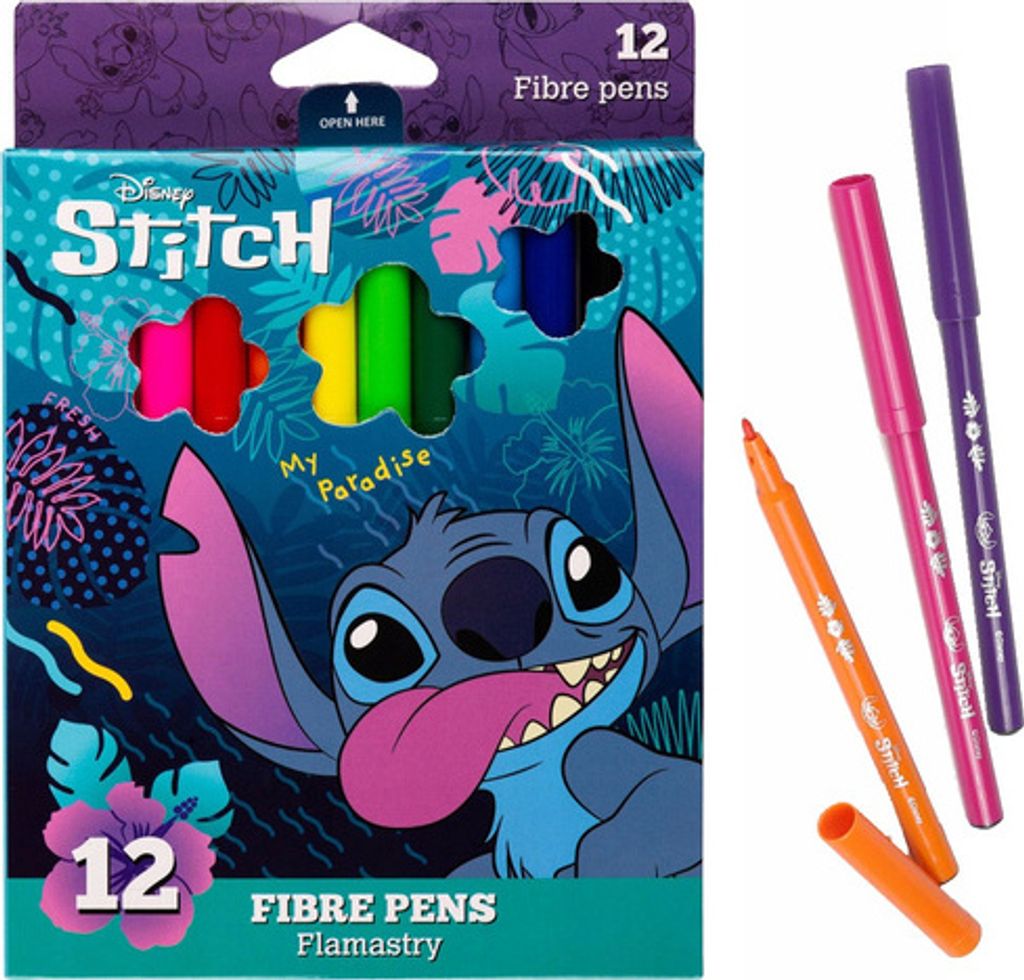 Pennarelli Disney Core Stitch 12 colori Immagine del prodotto 