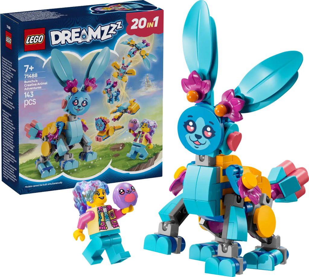 LEGO DREAMZzz Bunchus: Creatieve dierenavonturen, Productafbeelding 