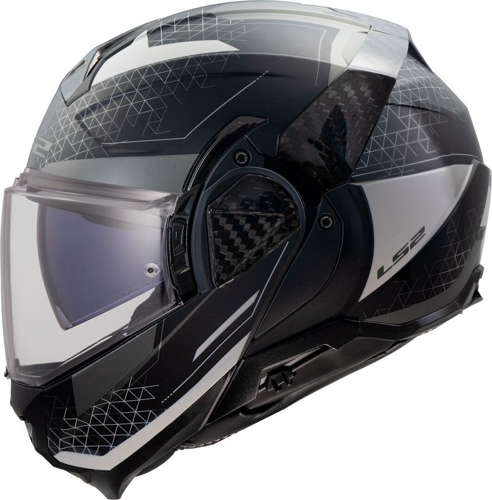 LS2 FF910 ADVANT II ASTRAL Klapphelm XXXL in grau