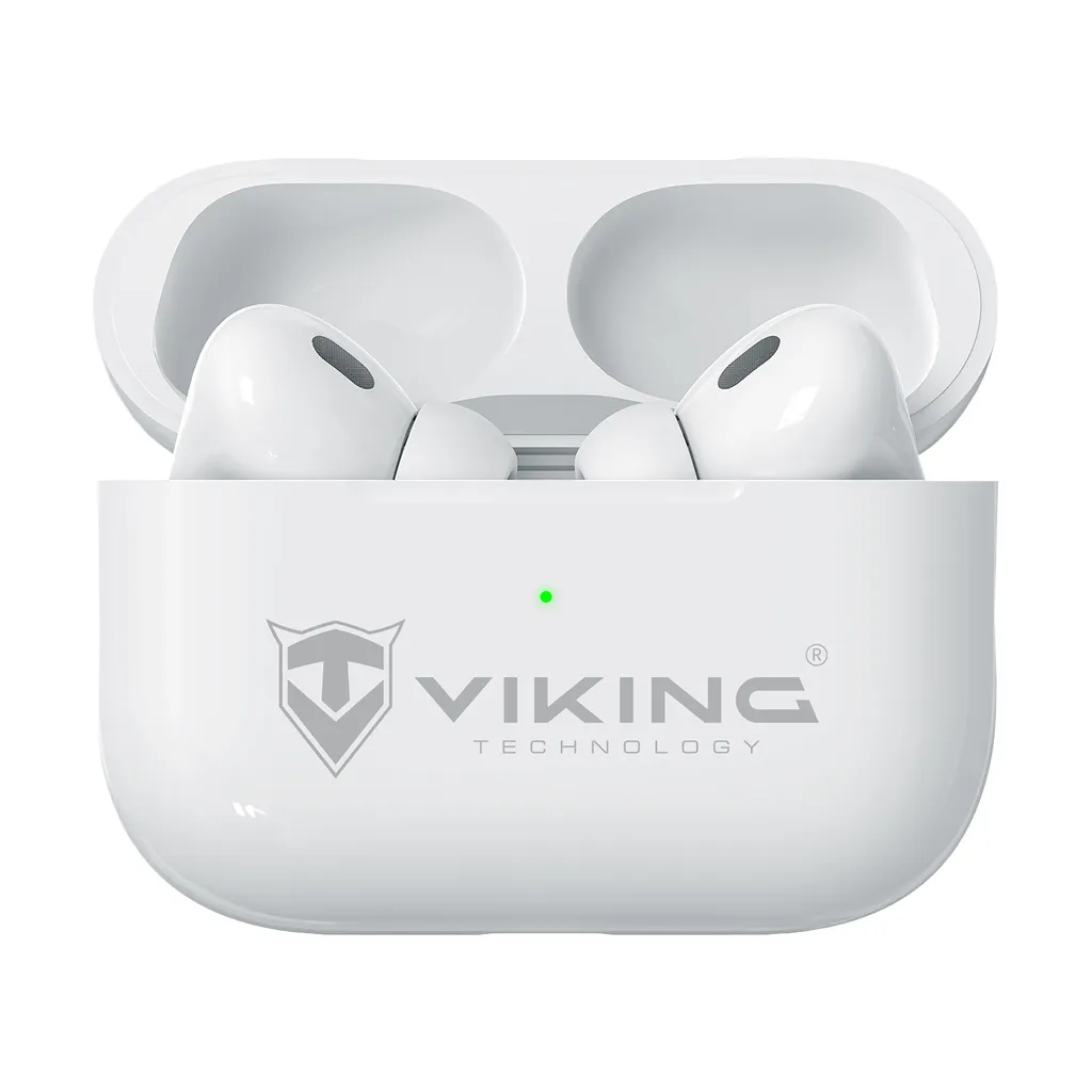 Viking VPRORT Bianche: Cuffie Bluetooth Eleganti con Microfono - 2