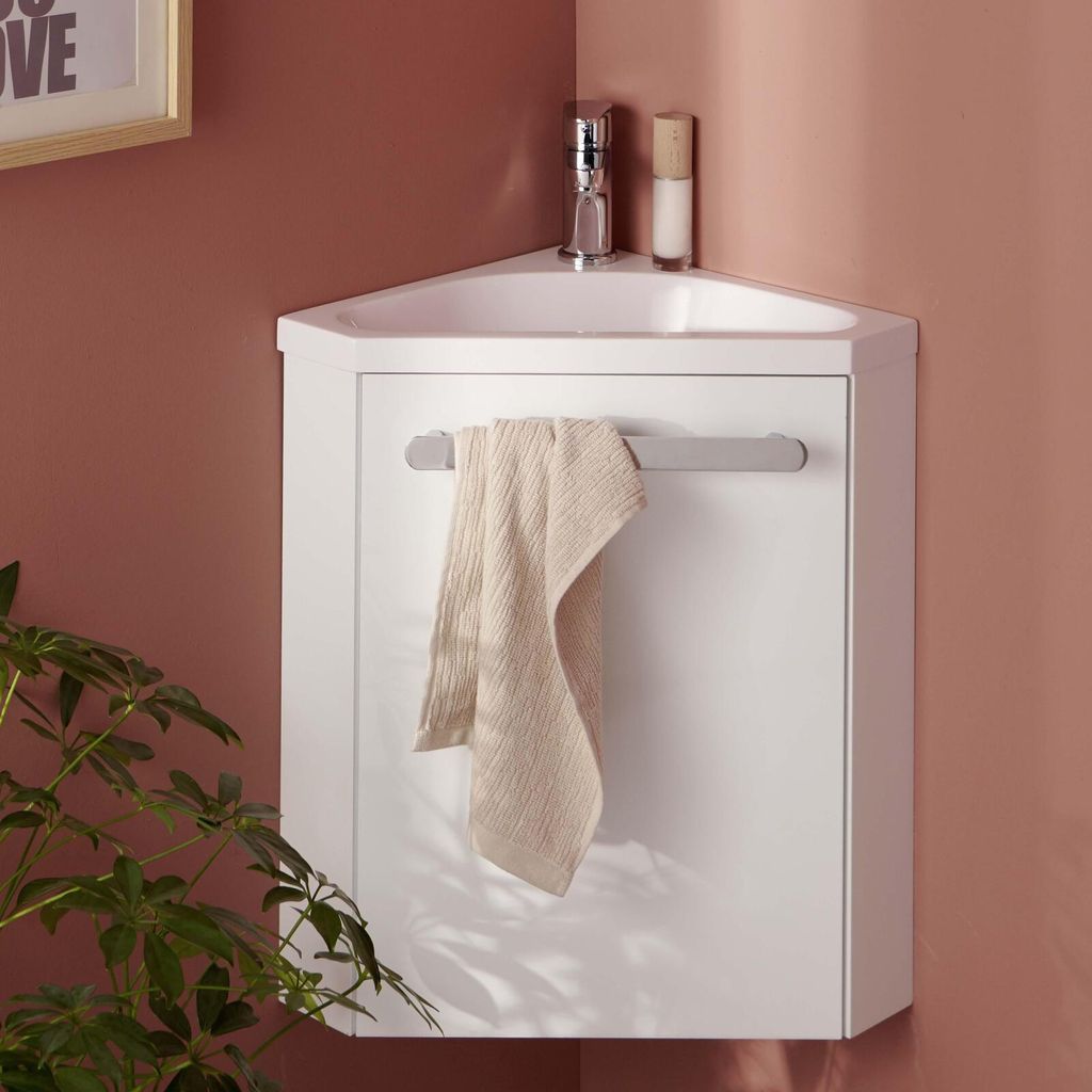 Mobile lavabo angolare SKINO Immagine del prodotto 