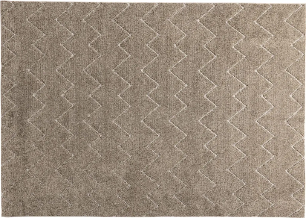 Tapis de Moquette Fia Marron Venture Design pour Salon et Chambre Cosy