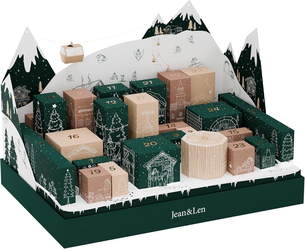 Calendrier de l'Avent Jean&Len 2026 : Éditions limitées Image du produit 