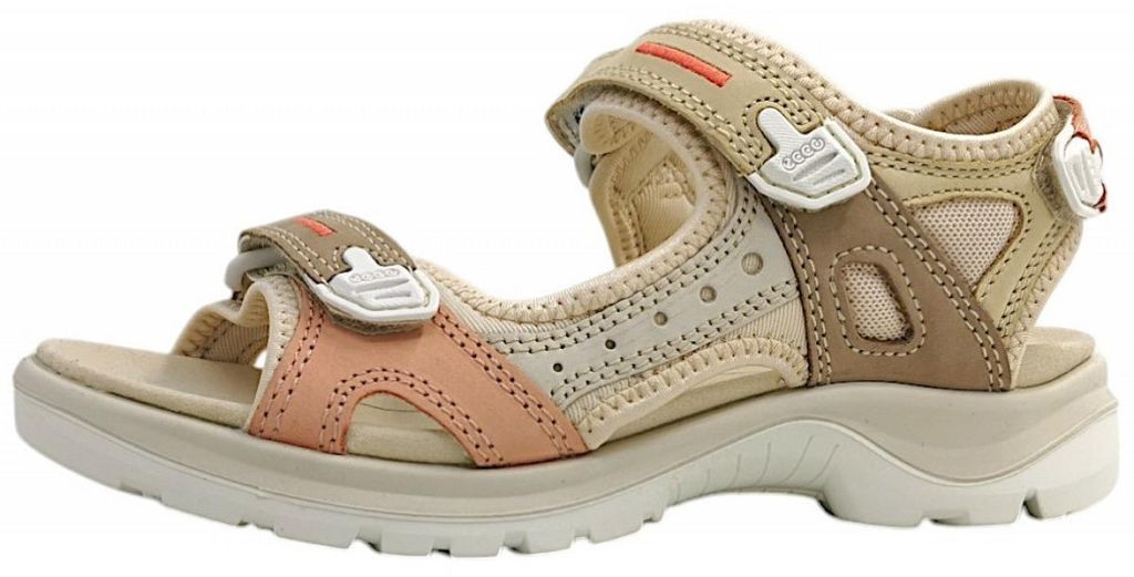 Ecco Multicolor Straw Damenschuhe Sandalen Mehrfarbig Produktbild 