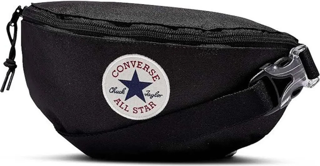 Sac banane Converse 10019907-A05 noir - Sacoche de taille réglable chic