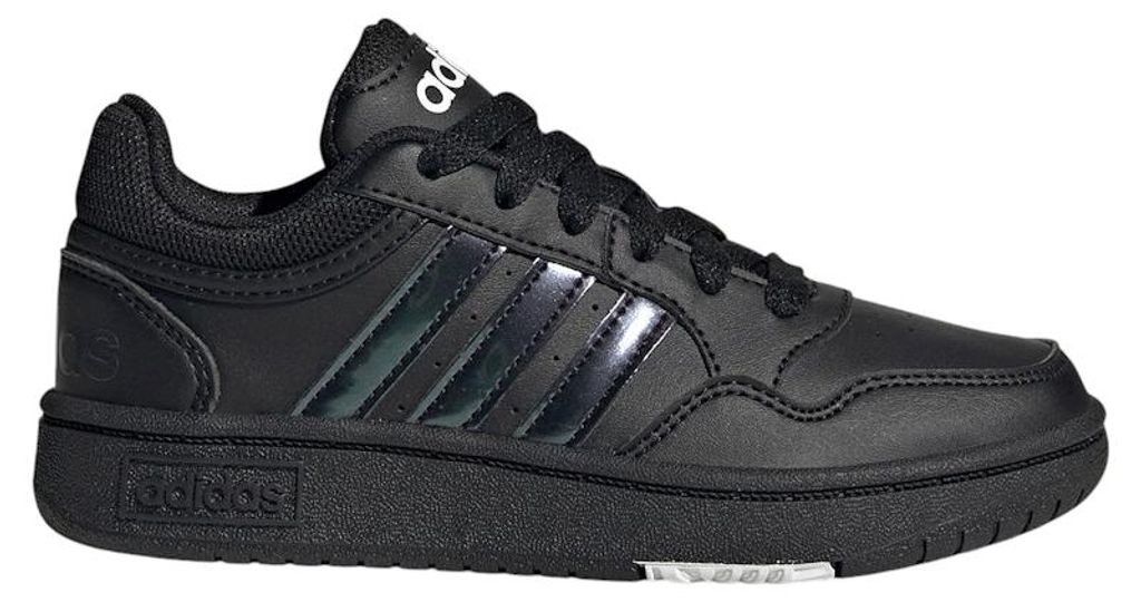 adidas Hoops Core Black Cloud White (GS) - EU 39 1/3 Produktbild 