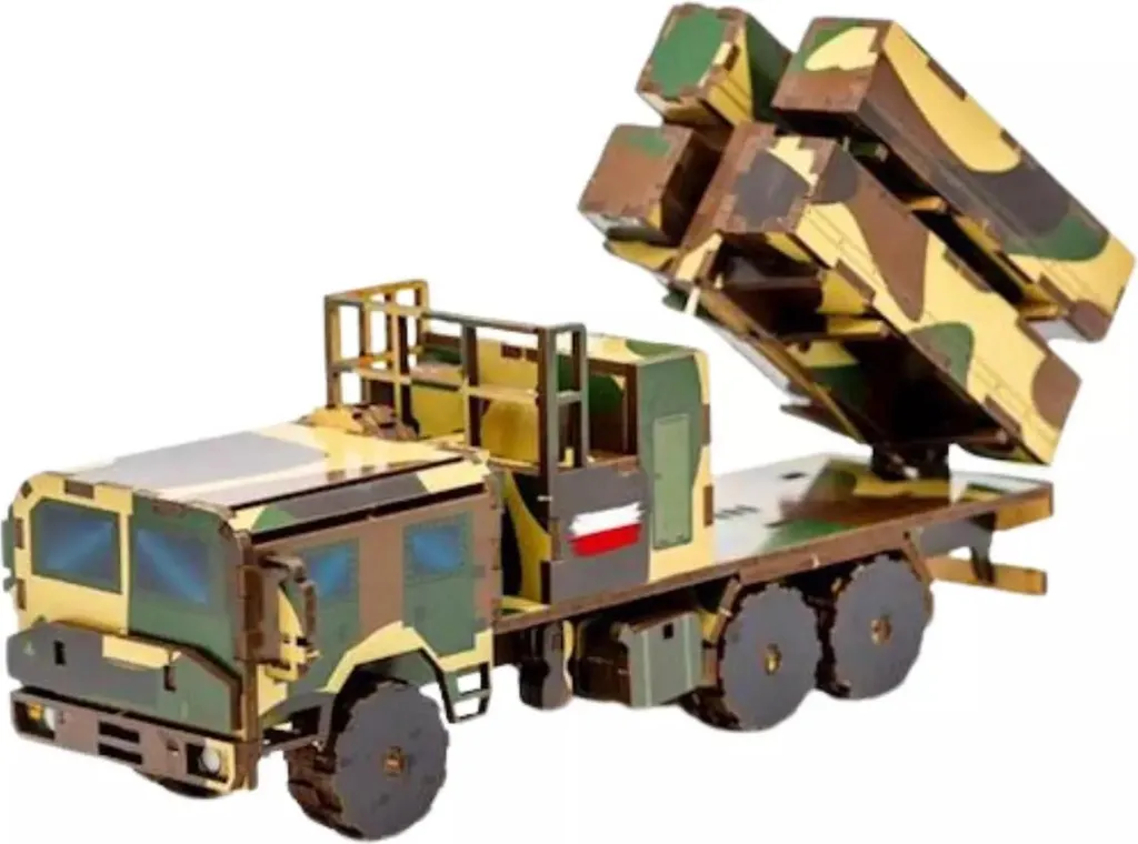 Puzzle 3D Véhicule Militaire 160 Pièces - Montage Facile sans Colle