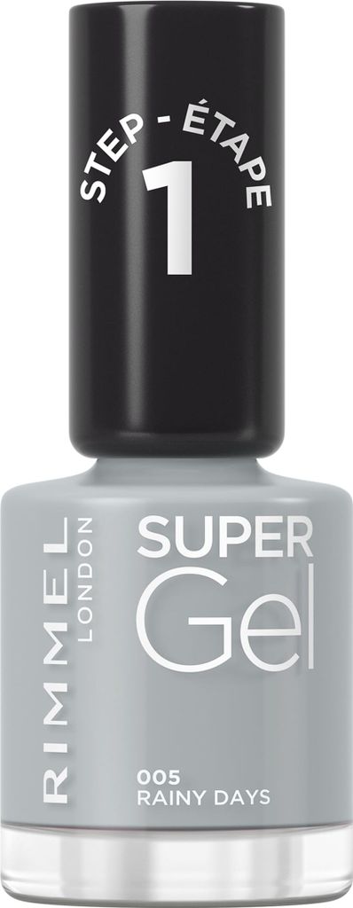 Rimmel London Super Gel Esmalte De Uñas 005-Rainy Days 12ml