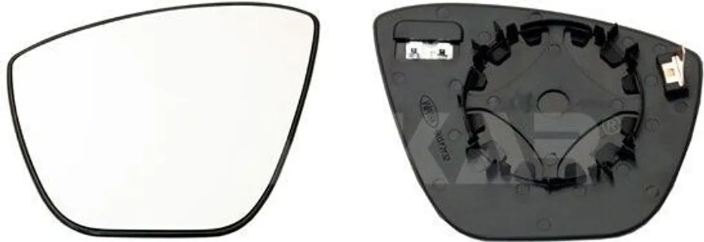 Glace de rétroviseur asphérique gauche ALKAR 6431434 Ford KA+ OE 2020810
